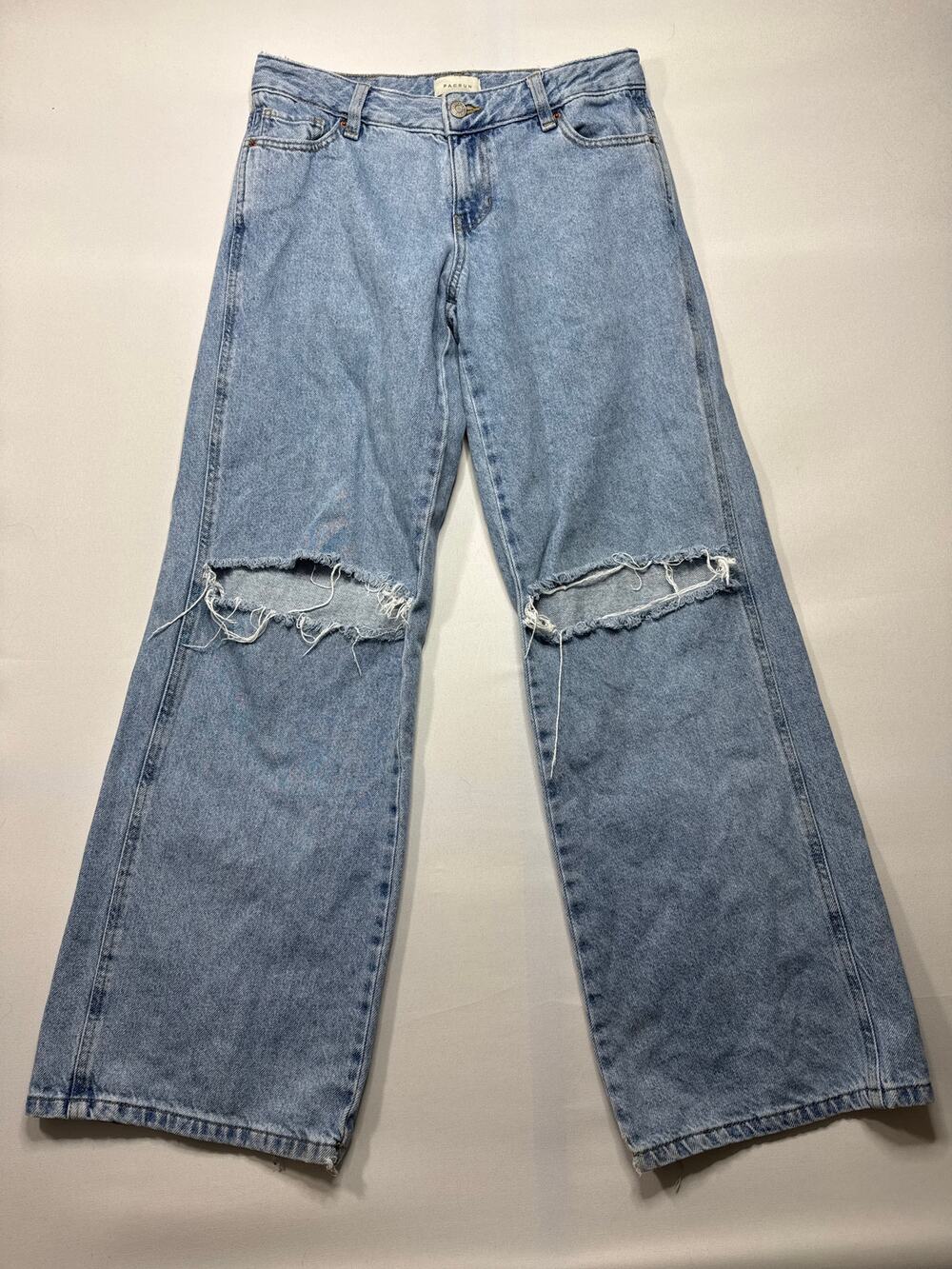 Pacific Sunwear (PacSun) Women's Low Rise Baggy Blue Jeans - Size‎ 26 (29x31)*